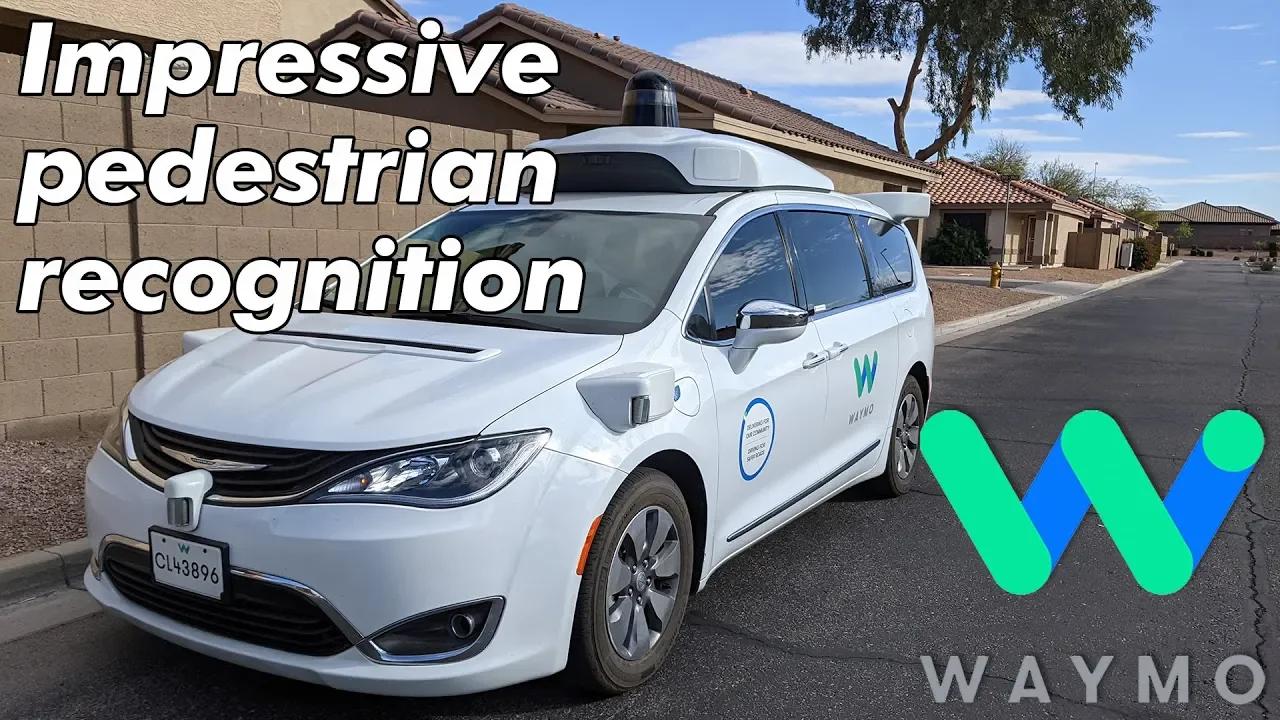 Waymo: Impressive Pedestrian Recognition | JJRicks Rides With Waymo #41
