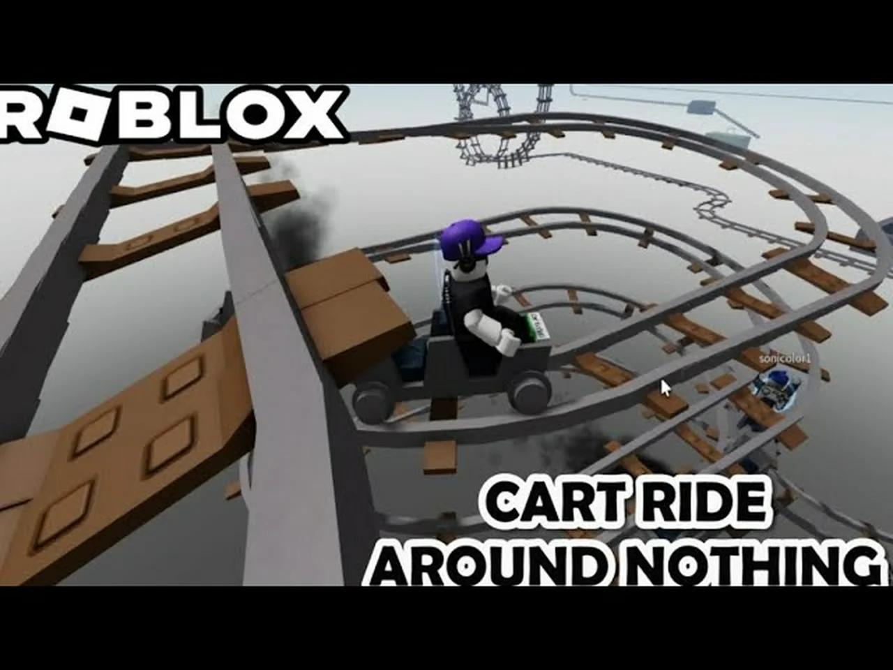 Cart Ride Around Nothing (Roblox)
