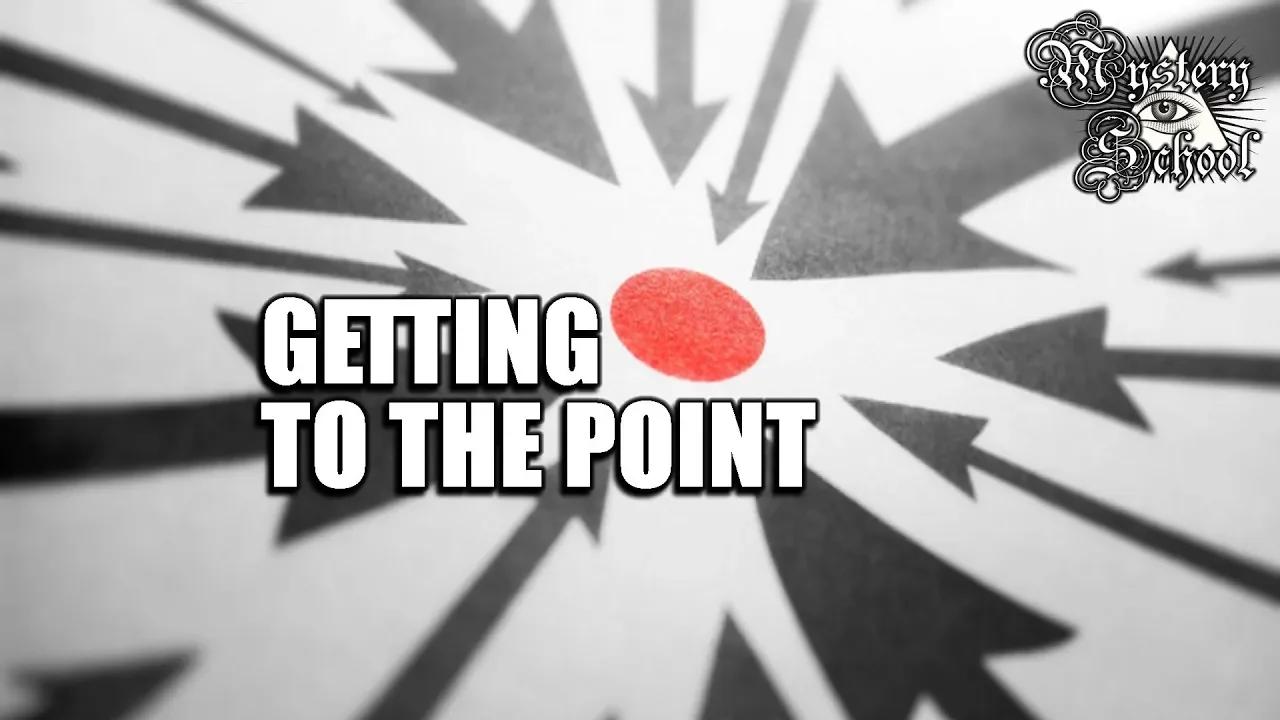 Getting To The Point