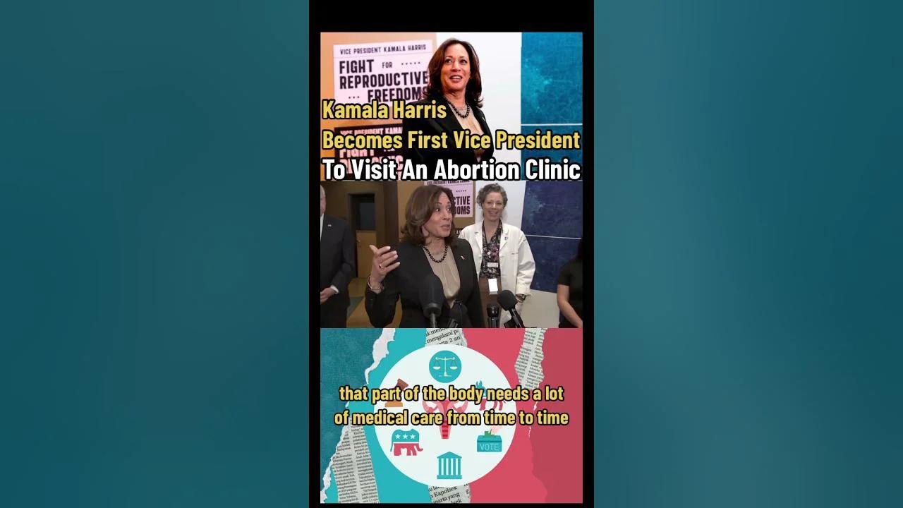 Kamala Harris Becomes First Vice President To Visit An Abortion Clinic