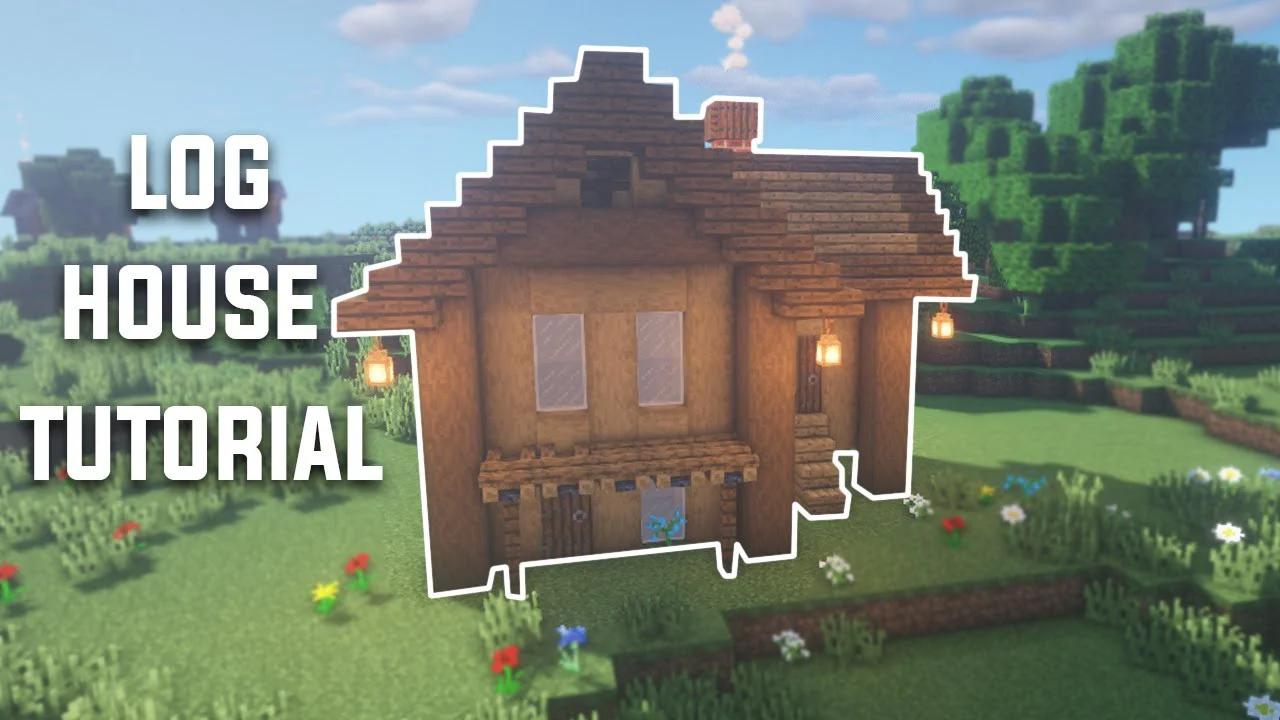 How to build a Log House in Minecraft
