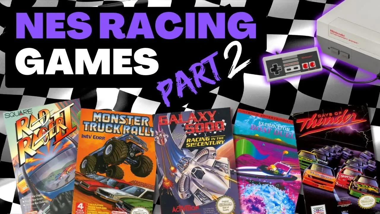 The FASTEST NES Racing Games Part 2!