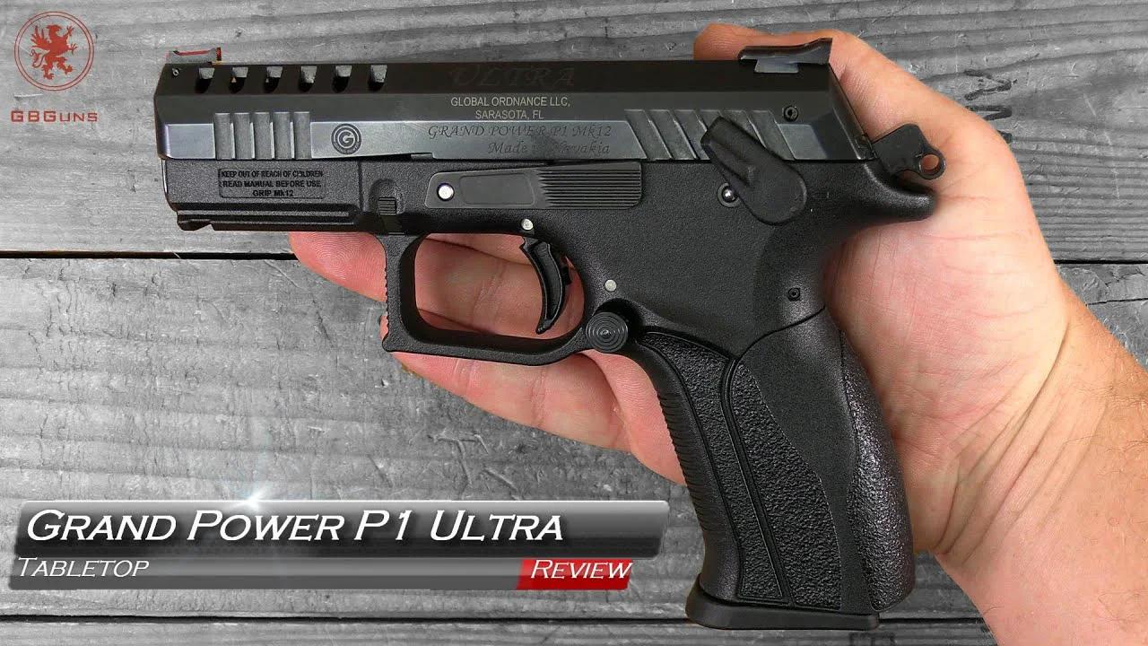 Grand Power P1 Ultra Tabletop Review and Field Strip 2022