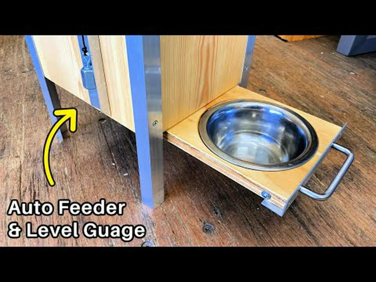 DIY Dog Food Dispenser How To Build