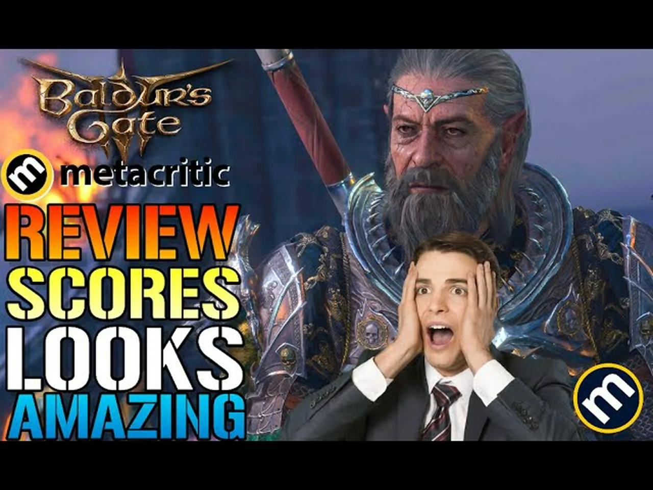Baldurs Gate 3: Metacritic Review Scores Are In! Is This The G.O.T.Y?