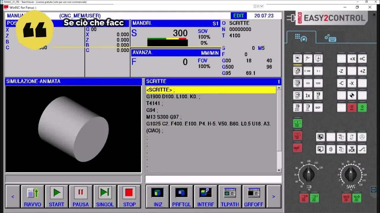 Tutorial Fanuc Manual Guide PARTE 8 Testo e Scrittura