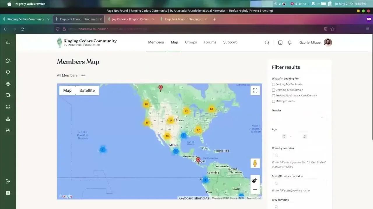 How to Search the Members Directory & Map | Ringing Cedars Community ...
