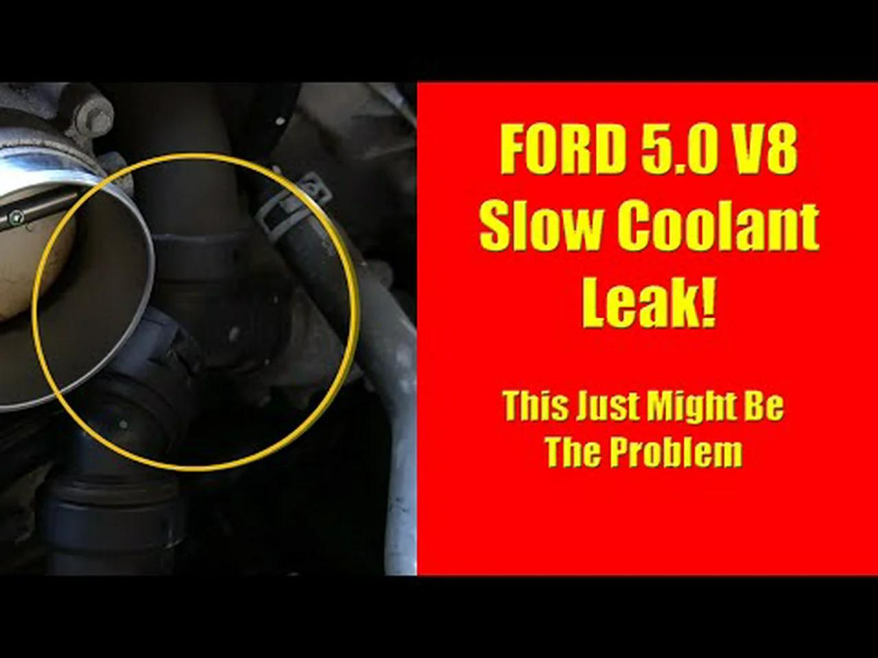 Slow Coolant Leak