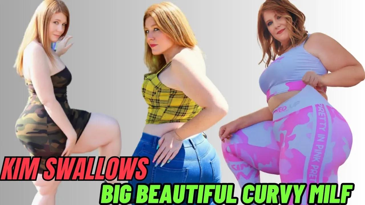 Kim Swallows American Plus Size Model, Instagram TikTok Curvy Celebrity