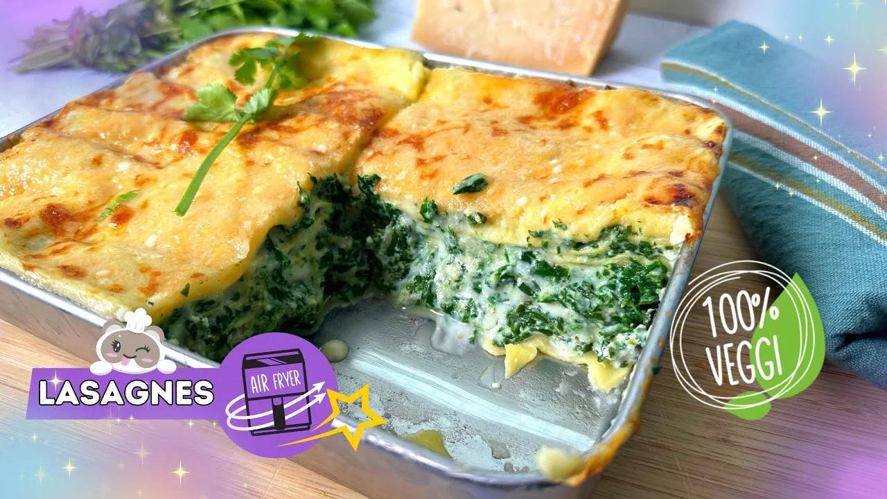 Lasagnes gourmandes Épinards et ricotta à l