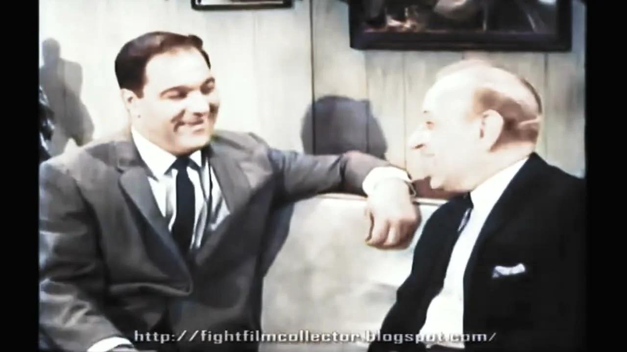 Rocky Marciano Main Event - George Raft Interview - 1961 In Full Color