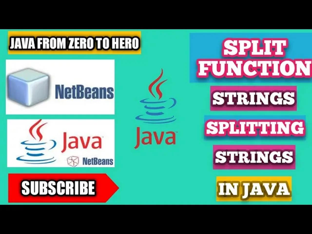 How to split a string in java | Java Split Strings | What is split ...