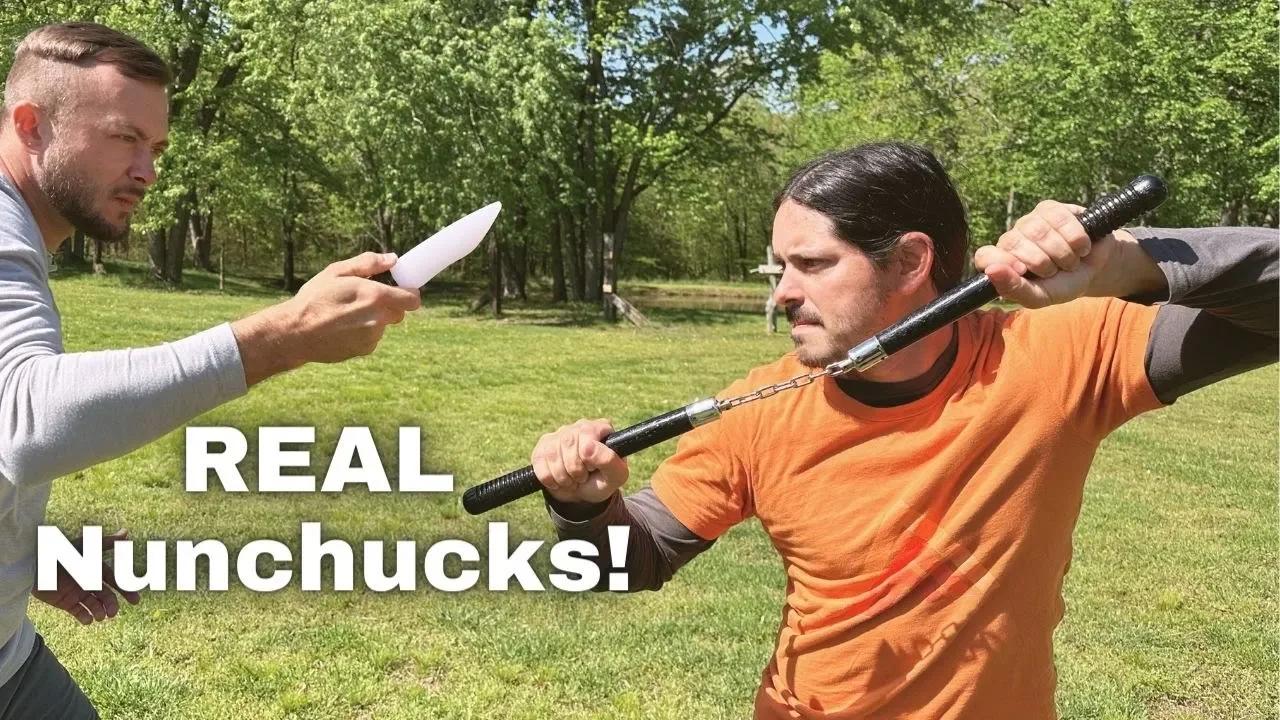 NUNCHUCKS STREET FIGHTER How to REALLY FIGHT With Nunchucks!
