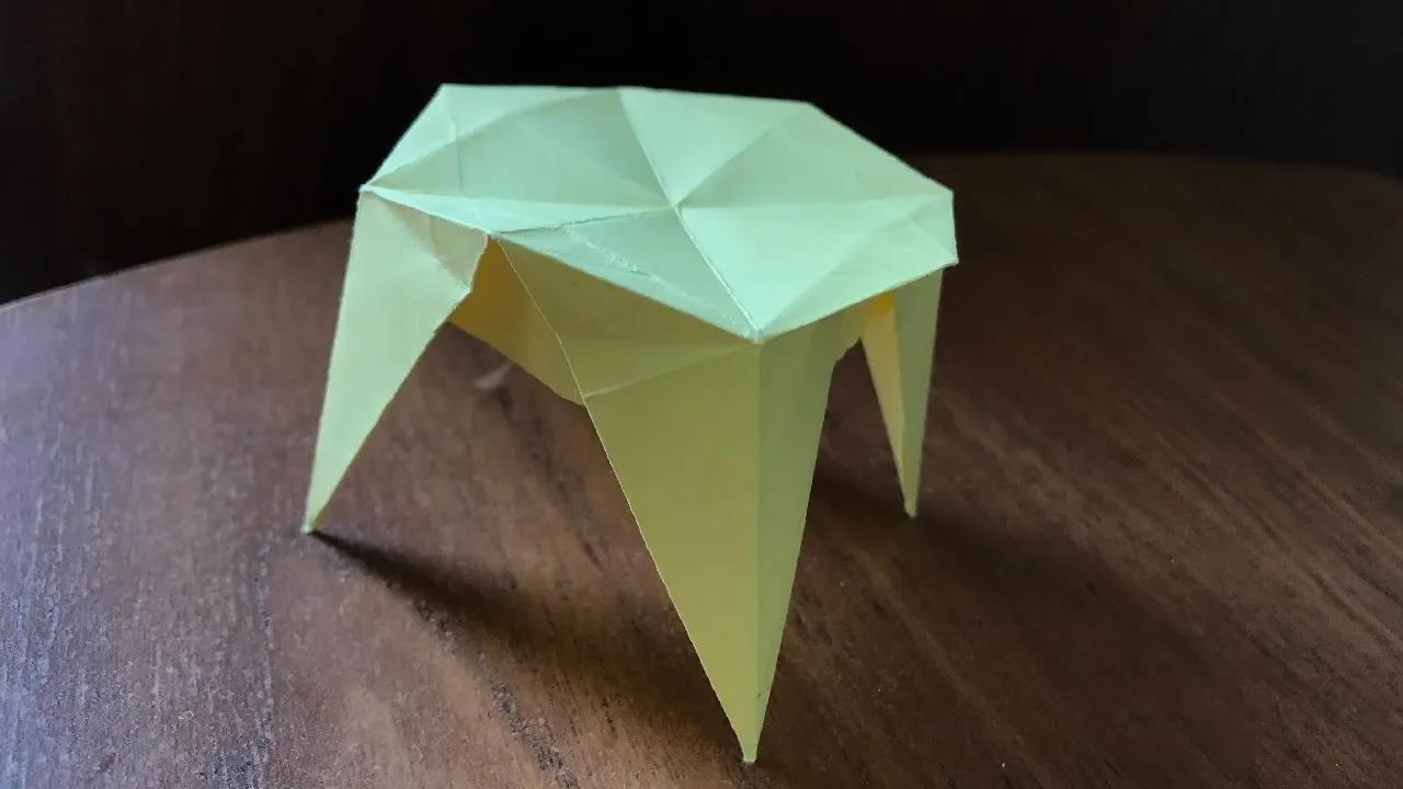 How to make Table Origami