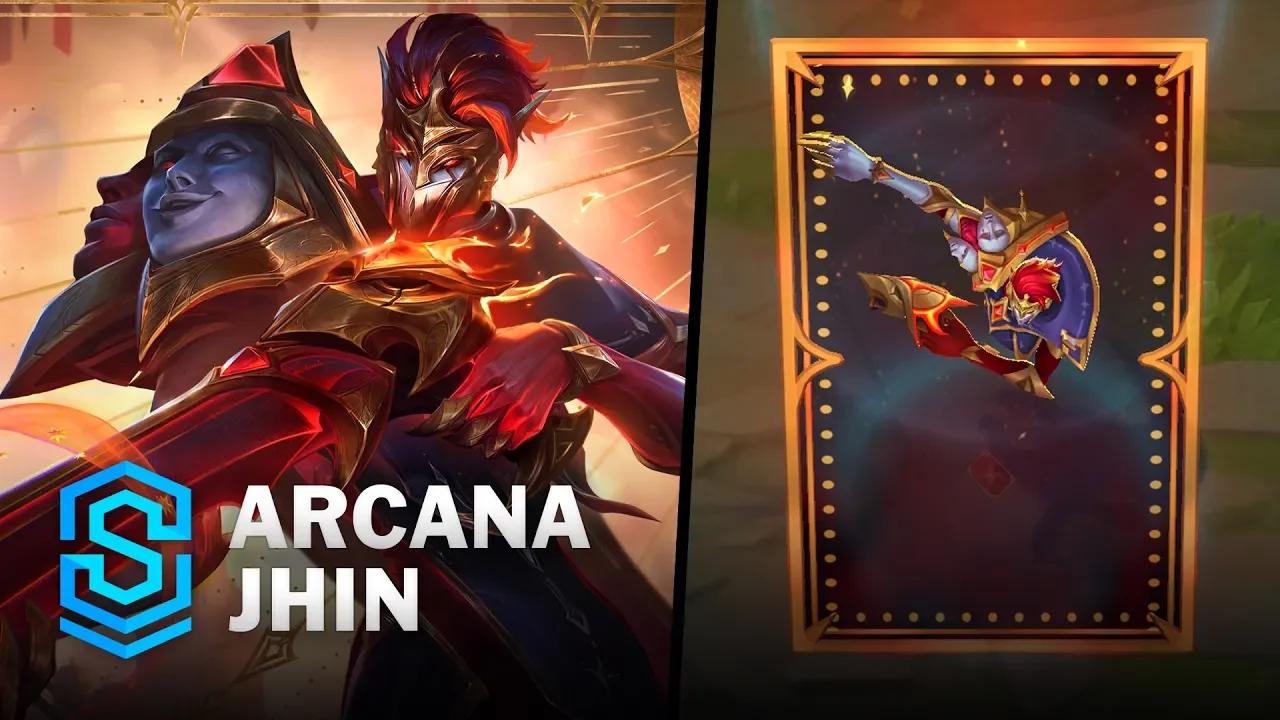 Arcana Jhin Skin Spotlight - Pre-Release - PBE Preview - League of Legends