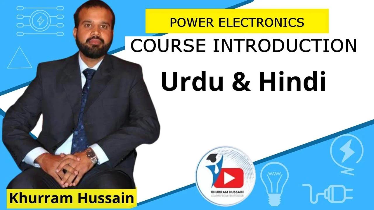 Power Electronics Course Introduction