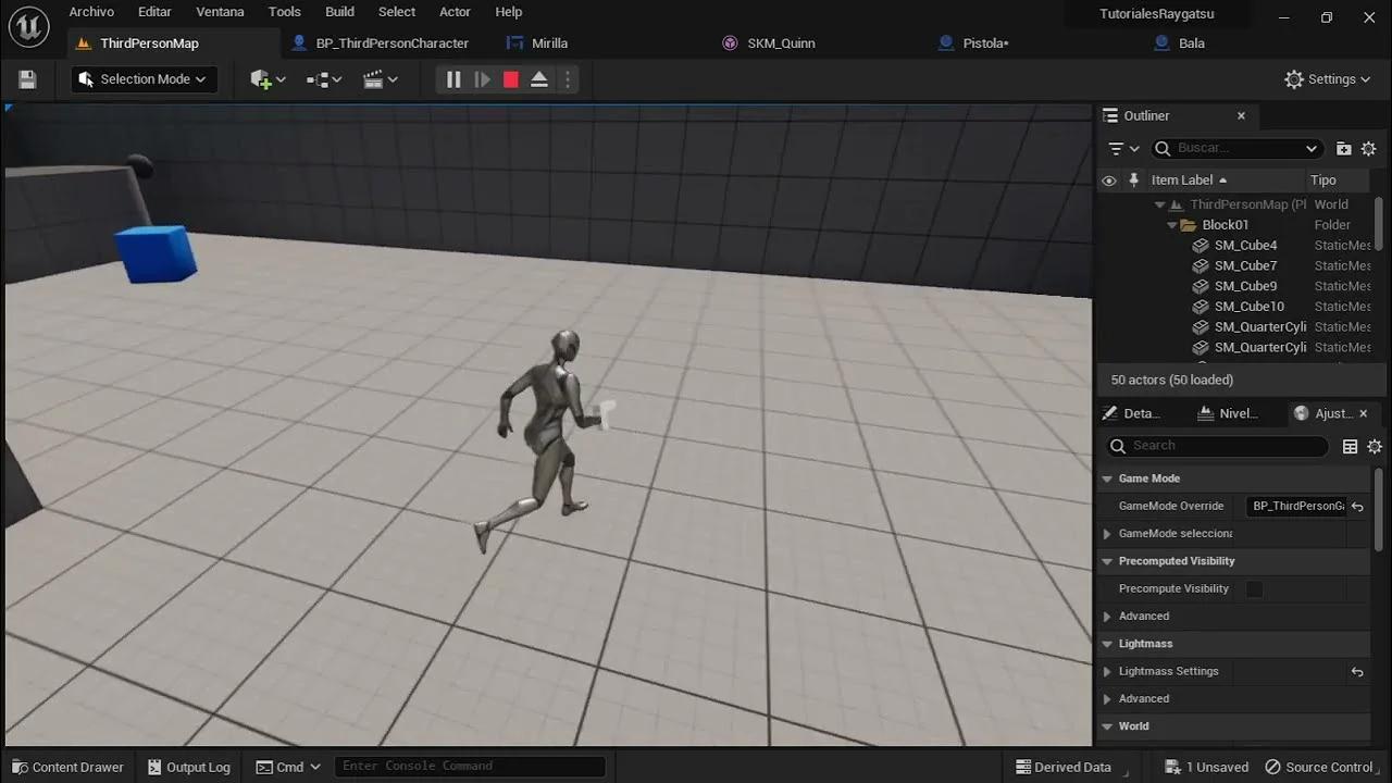 Unreal Engine 5.1 Como crear un juego RPG de A a Z #25 ( Proyectiles ...