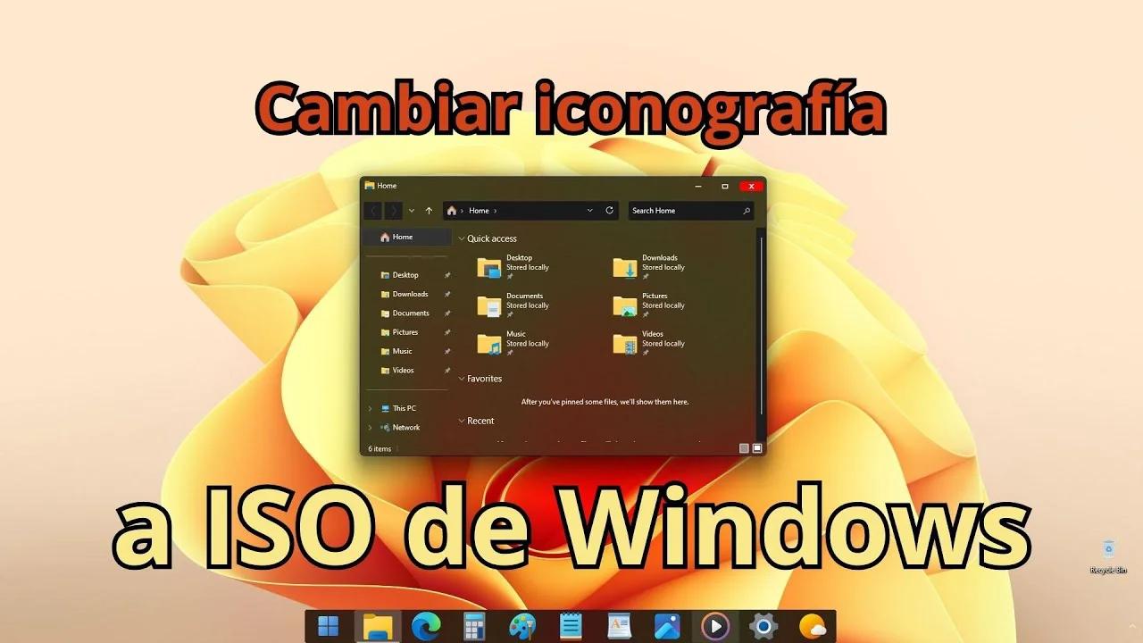 🟢 Cambiar los íconos a una ISO de Windows 🟢