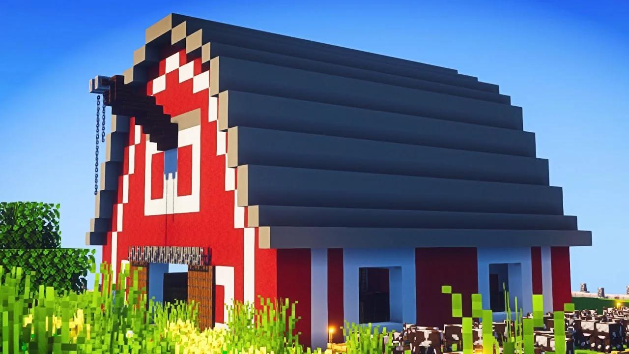 Minecraft Timelapse: 🌾 Barnyard | #Shorts