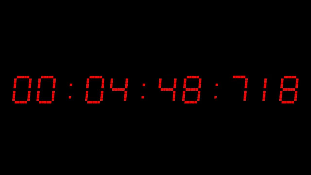 10 Minute Digital Timer Count Down Countdown Timer 10 Min 4k