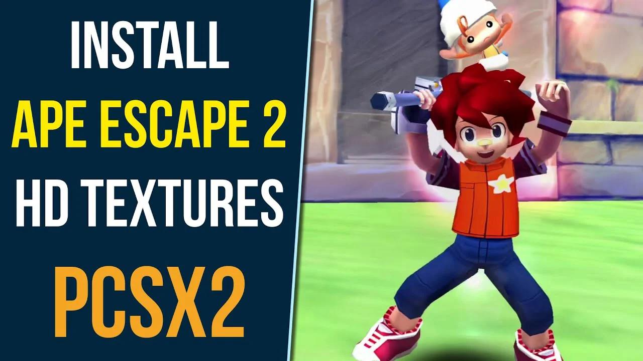 How to Install Ape Escape 2 HD Textures in PCSX2