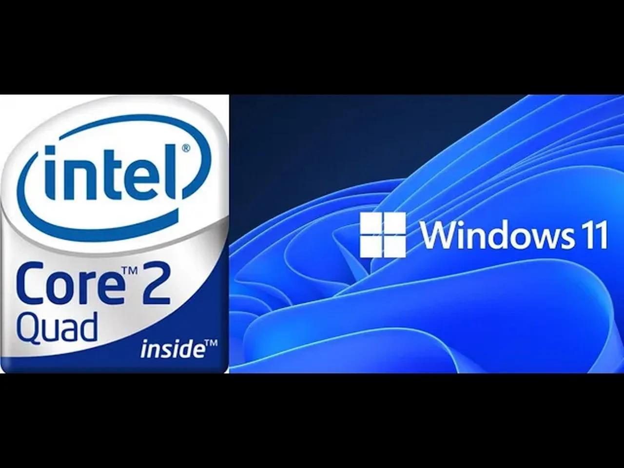 windows 11 on core 2 quad
