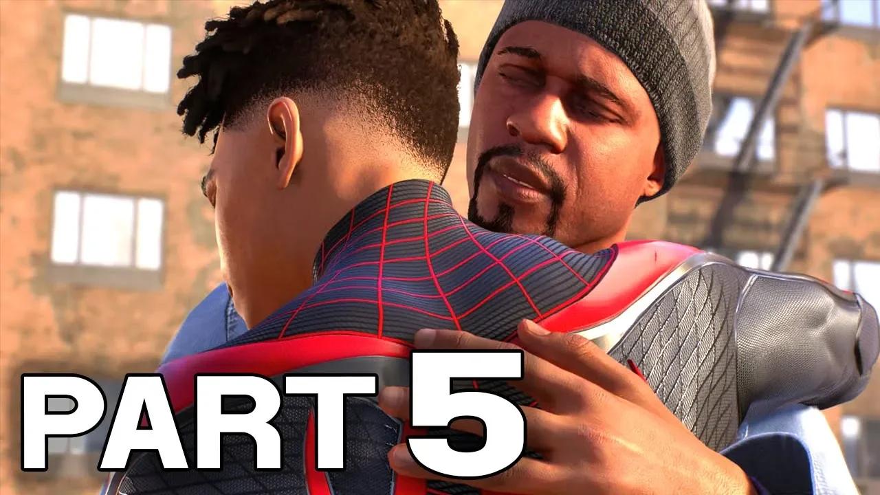 SPIDER-MAN 2 PS5 Walkthrough Gameplay Part 5 - FAMILY REUNION (FULL GAME)