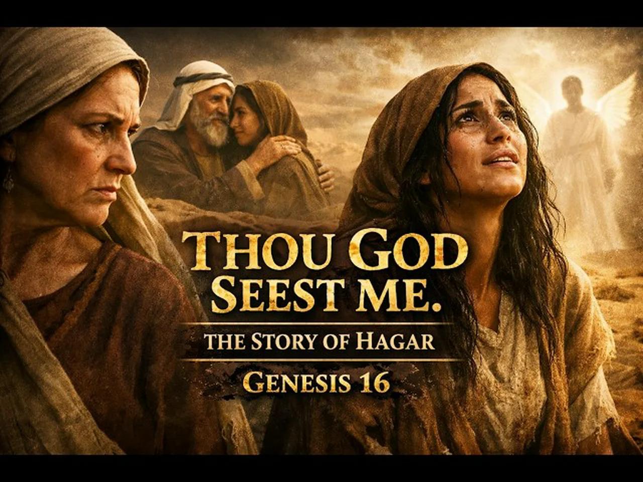 Genesis 16 Full Chapter | The Tragic Story of Sarai & Hagar | Douay ...