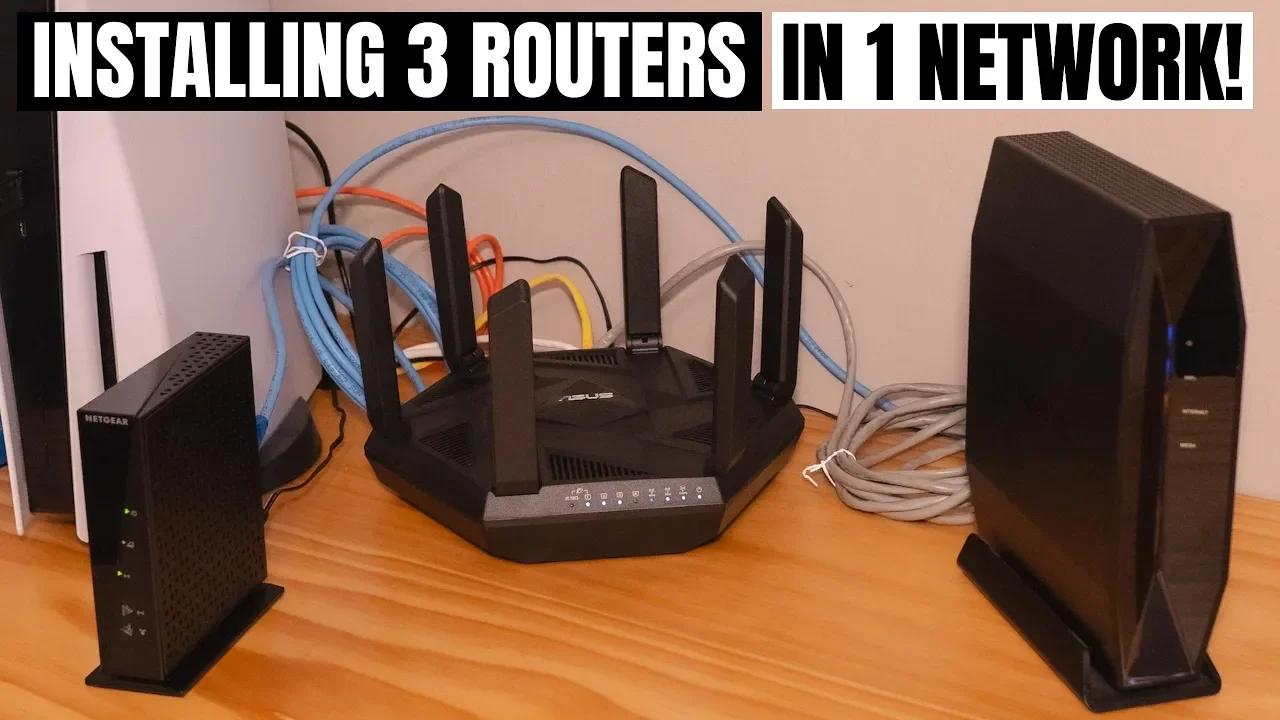 HOW TO CONNECT 3 WiFi ROUTERS IN 1 NETWORK - STEP BY STEP