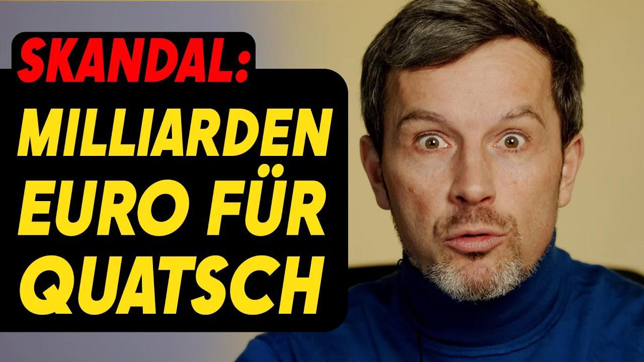 Deutschland Zahlmeister Wie Deine Steuern Verbrannt Werden