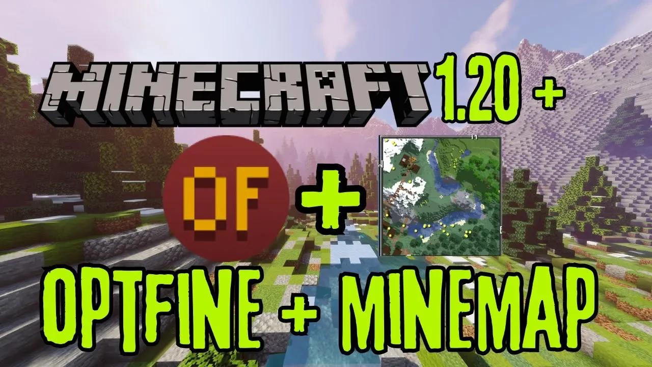 Como Instalar Optifine e Minemap Minecraft 1.20 + (2023)