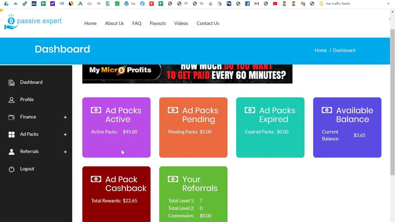 Passive Expert Dashboard Explained 45 In