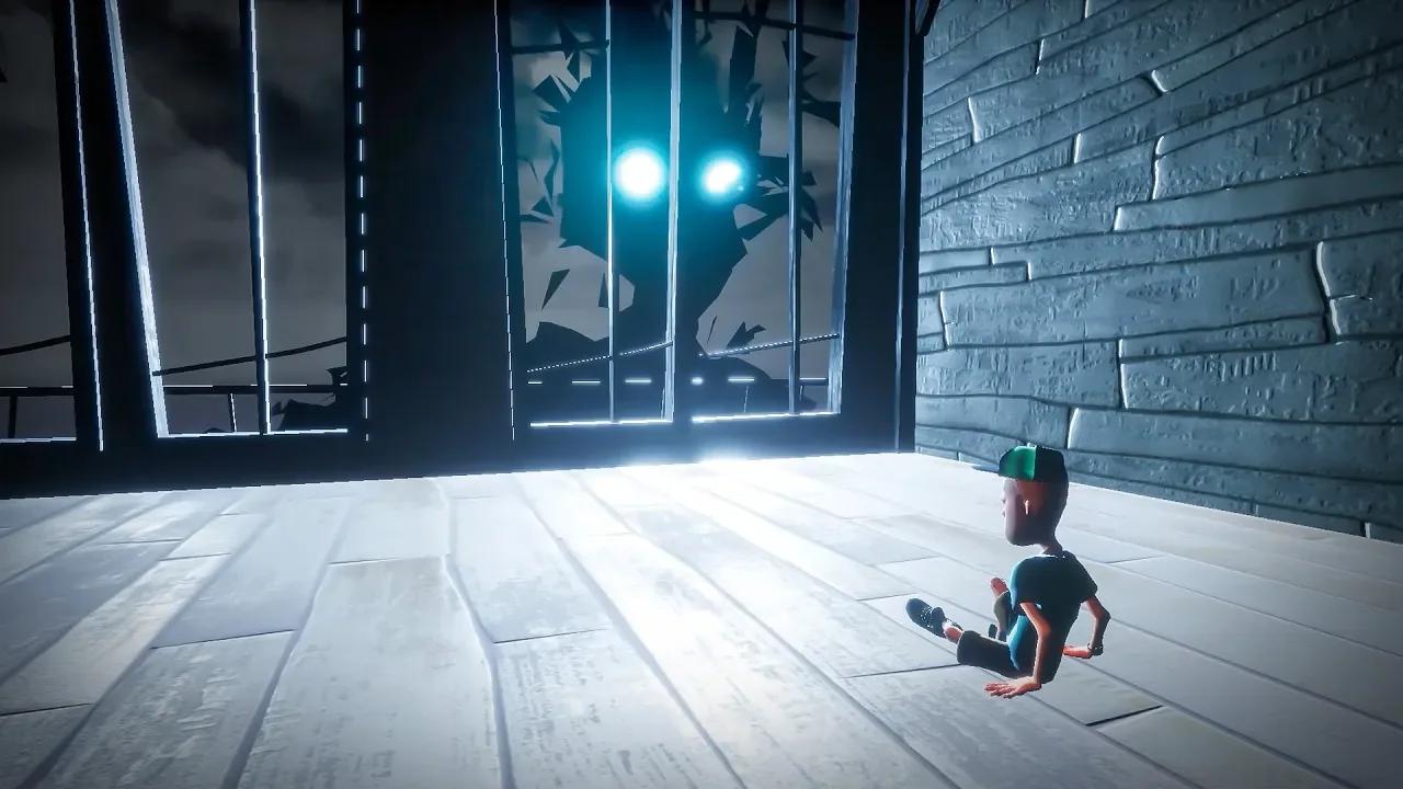 I beat the Shadow Man - Hello Neighbor Act 4