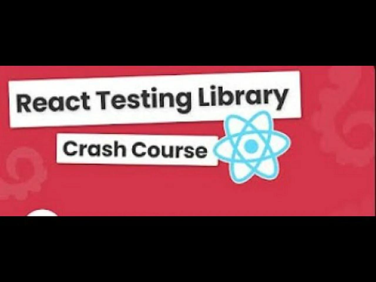 Order of Execution with React Testing Library (085)