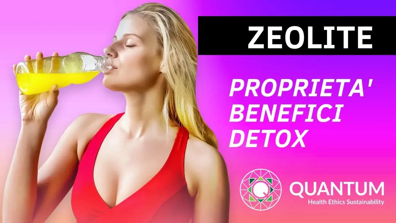 ZEOLITE, cos'è, a cosa serve, perché è importante. Integratore QUANTUM HES. In descrizione Info Link
