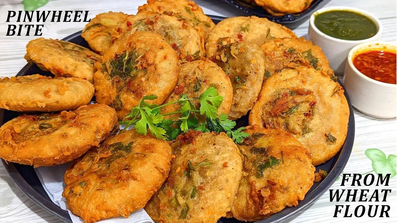 Pinwheel Bites | Crispy Wheat Flour Pinwheels Bite | Pinwheel Samosa ...