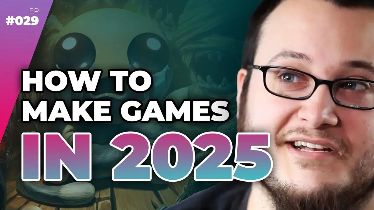 How To Make Indie Games In 2025 w/ Edmund McMillen — Full Time Game Dev ...