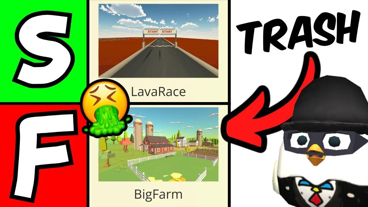 Chicken Gun Maps Tier List