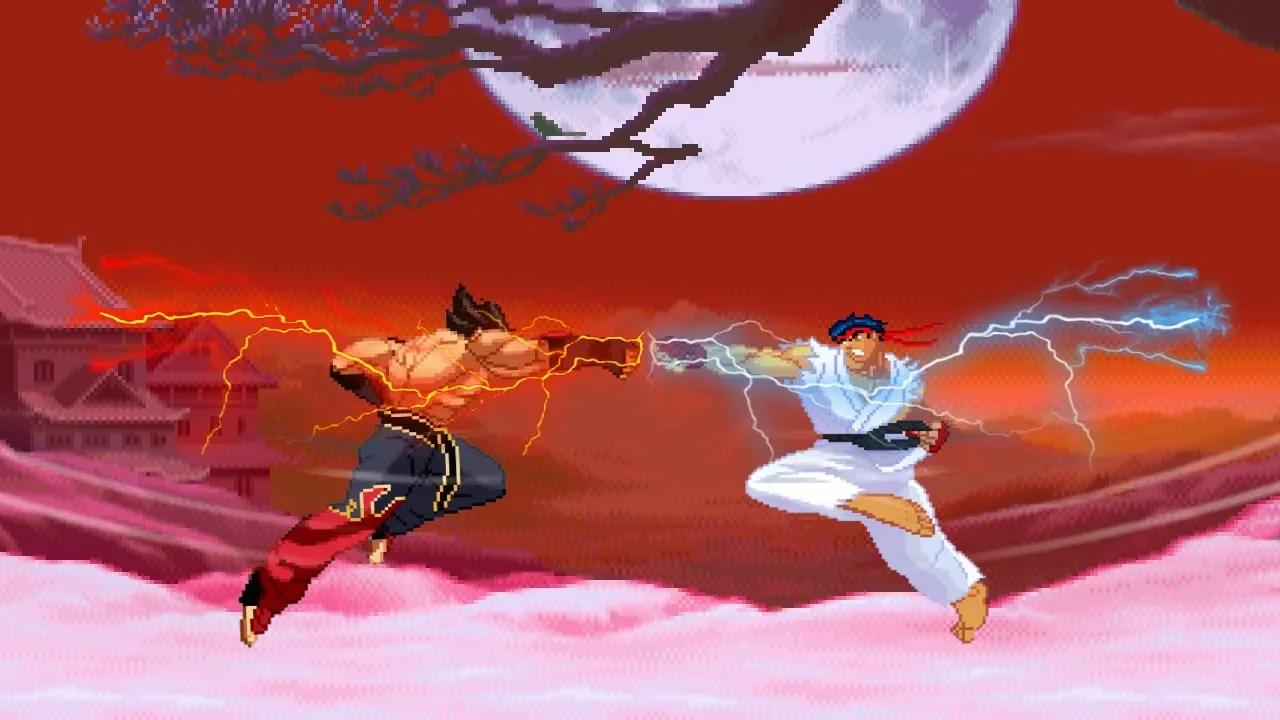 Shin Ryu Vs Jin Kazama For Average Epic Match Enjoyers Tekken X Street ...