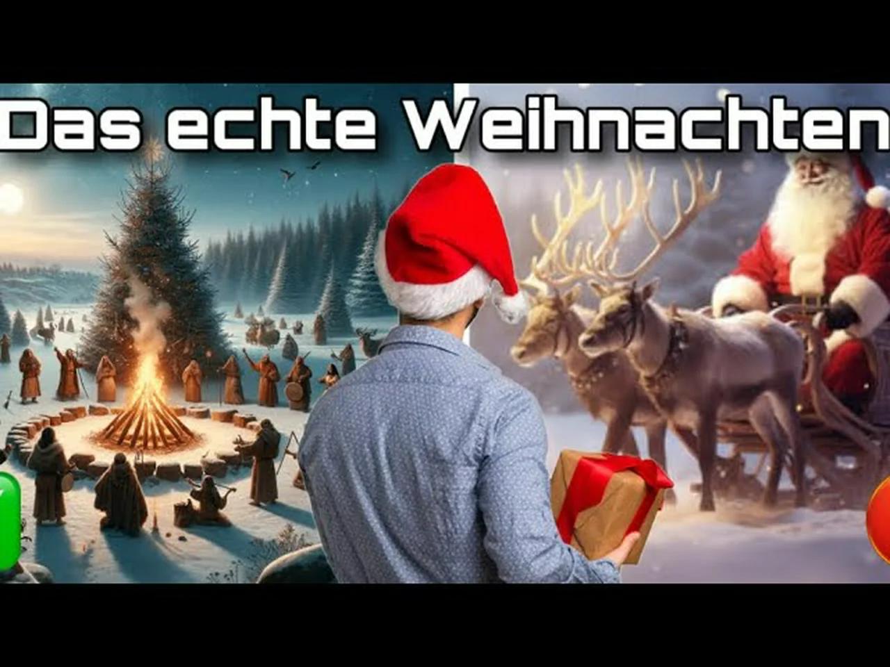 ⁣Wir erinnern uns: Das echte Weihnachten der Germanen