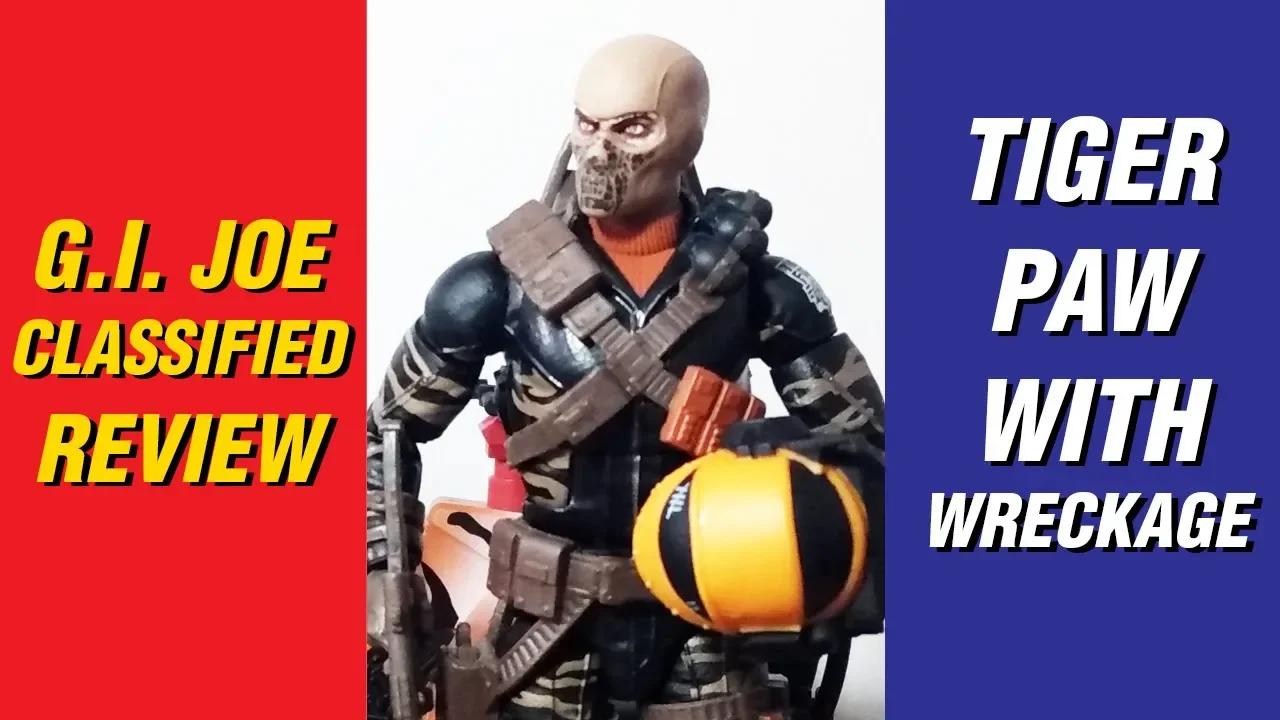 G.I. Joe Classified Tiger Paw with Wreckage Review