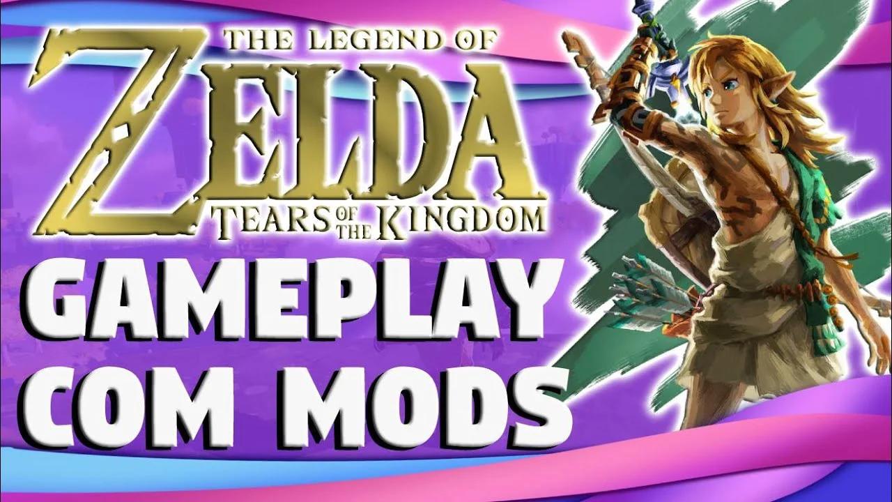 RYUJINX: GAMEPLAY ZELDA TEARS OF THE KINGDOM - CONFIGURAÇÃO COM MODS NO ...