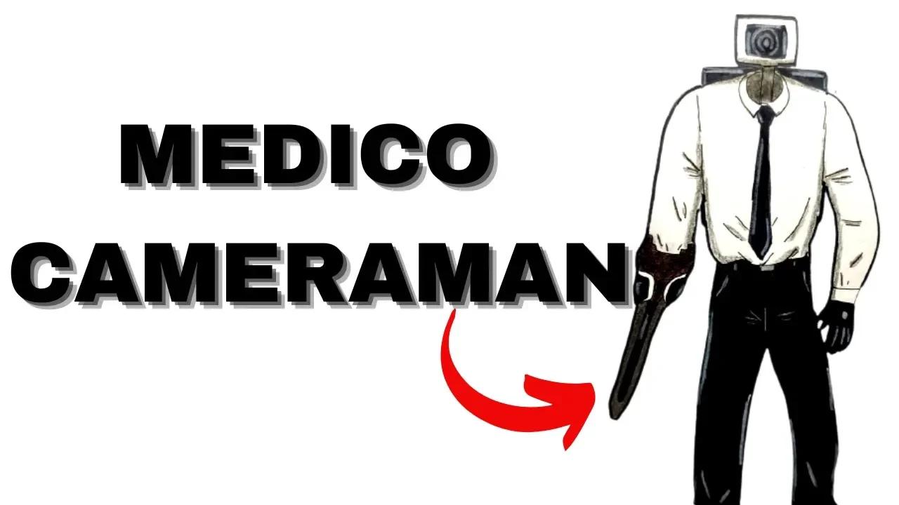 Cómo DIBUJAR un🧑‍⚕️MEDICO CAMERAMAN (Skibidi Toilet) How to DRAW ...