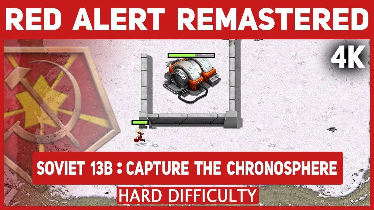 C&C Red Alert Remastered 4K - Soviet Mission 13B Capture The ...