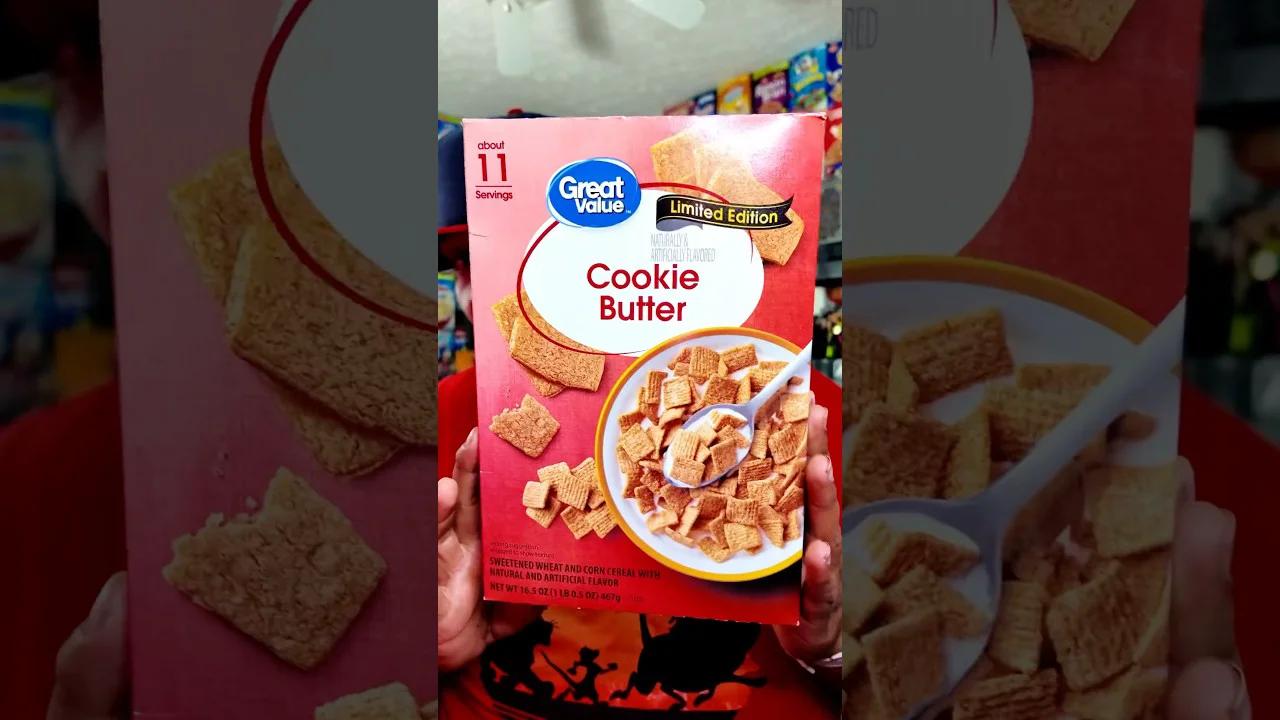 Great Value Cookie Butter Cereal REVIEW #supercerealsunday #foodreview ...