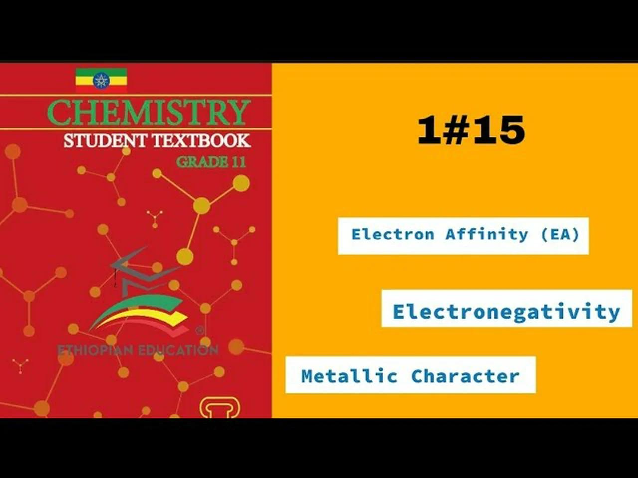 ethiopian grade 11 chemistry unit 1
