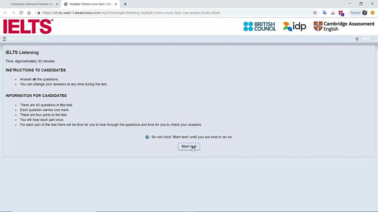 8 Listening Multiple Choice Pick 2 Or 3 From List
