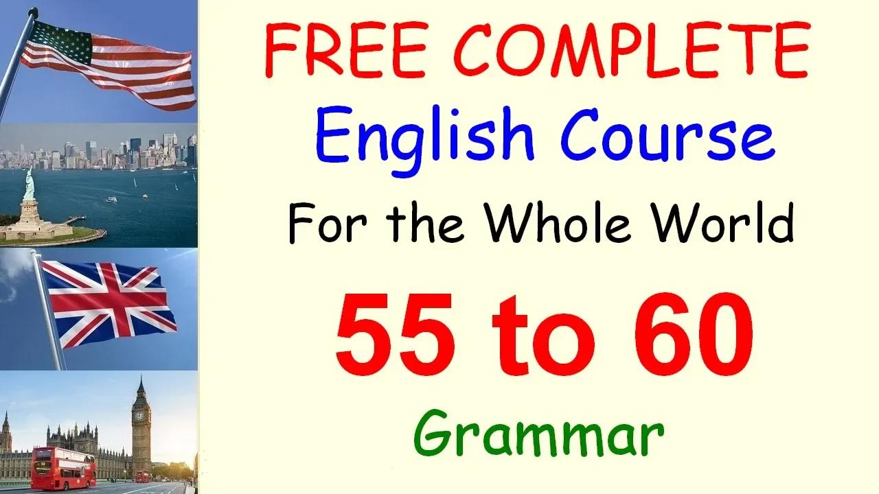 Grammar Rules To Remember Lessons 55 To 60 Free And Complete