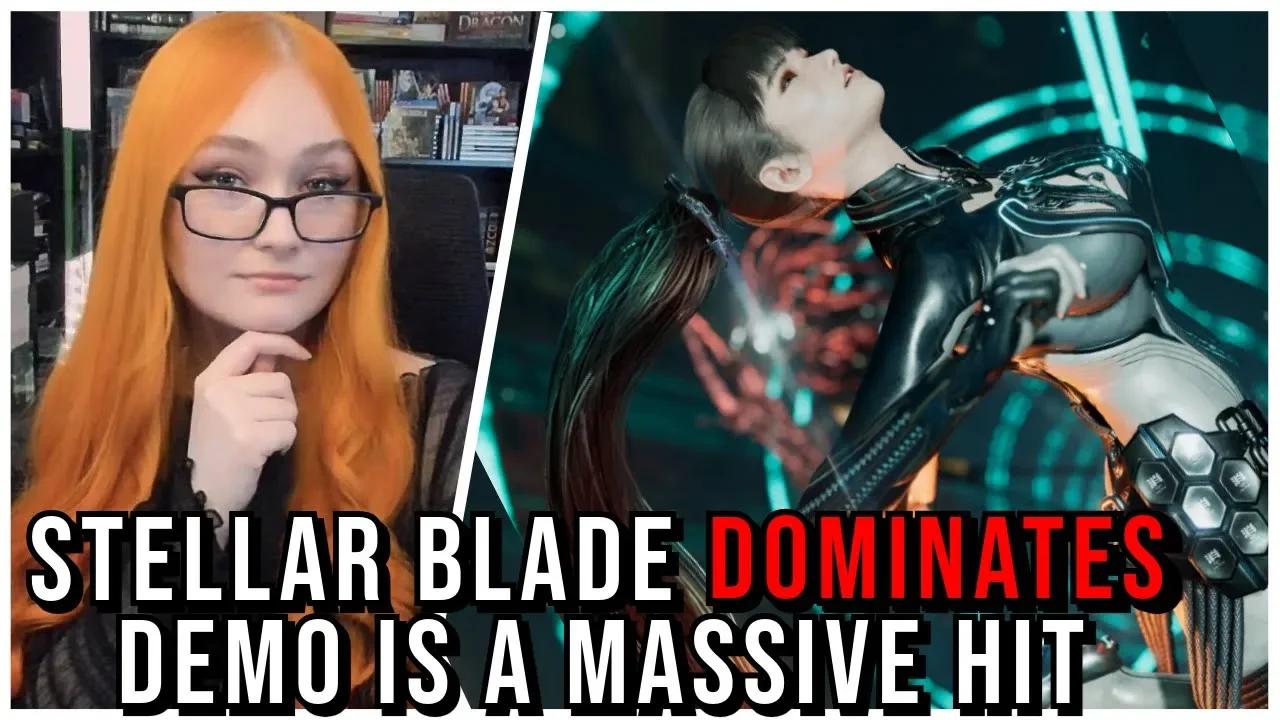 Stellar Blade Demo Numbers DWARF FF7 Rebirth | Game STILL Holding Top ...