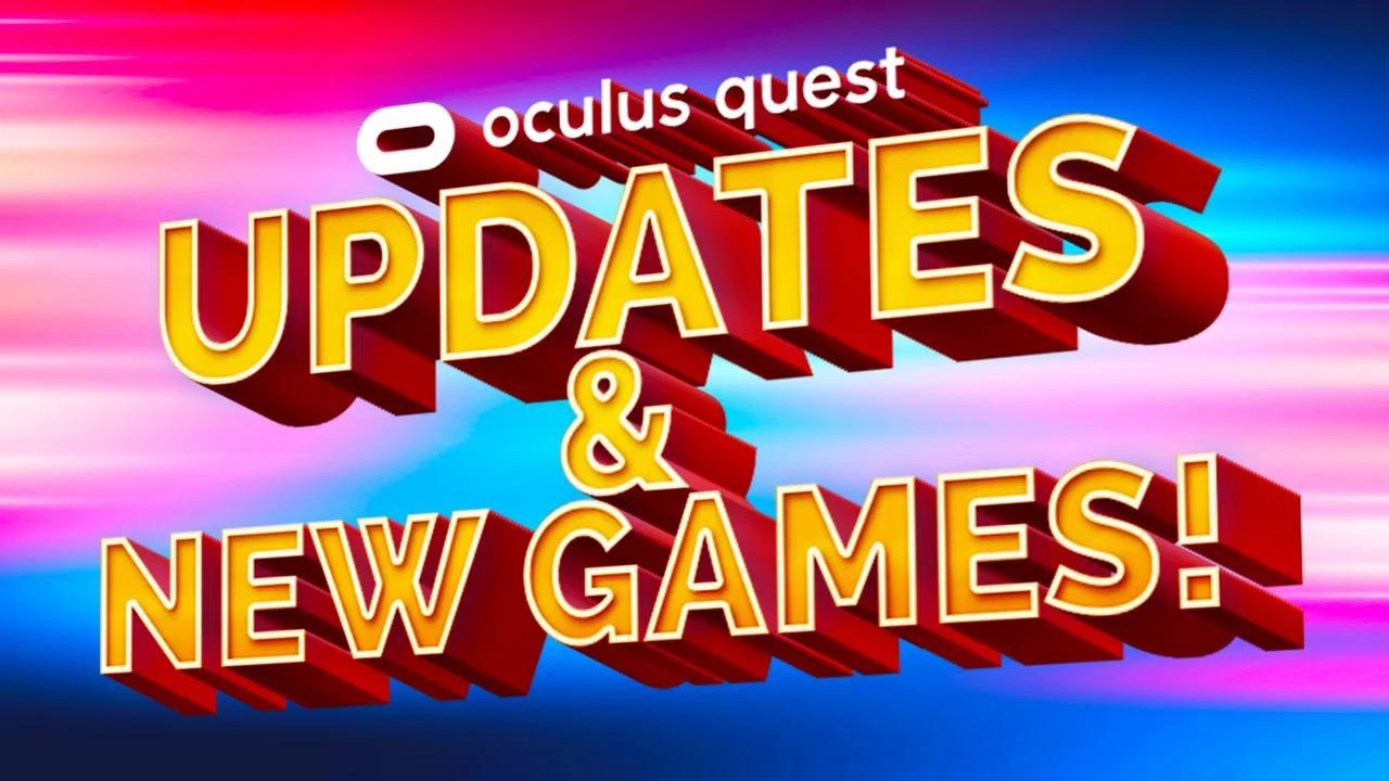 NEW Oculus Quest 2 Update & NEW Quest 2 Games!